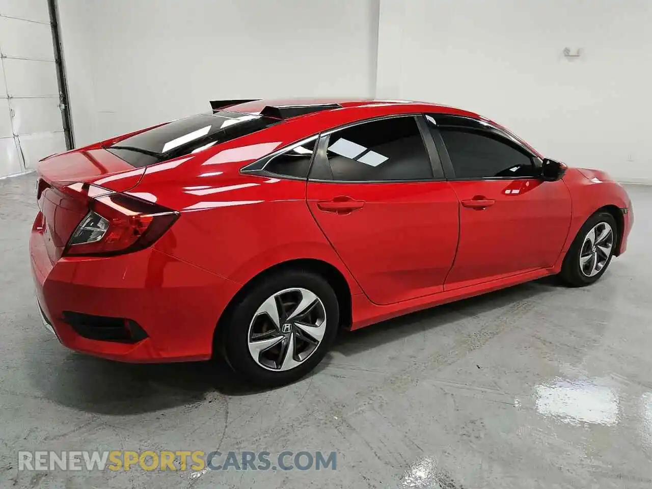 3 fotografías del automóvil dañado 2HGFC2F68KH592515 HONDA CIVIC 2019