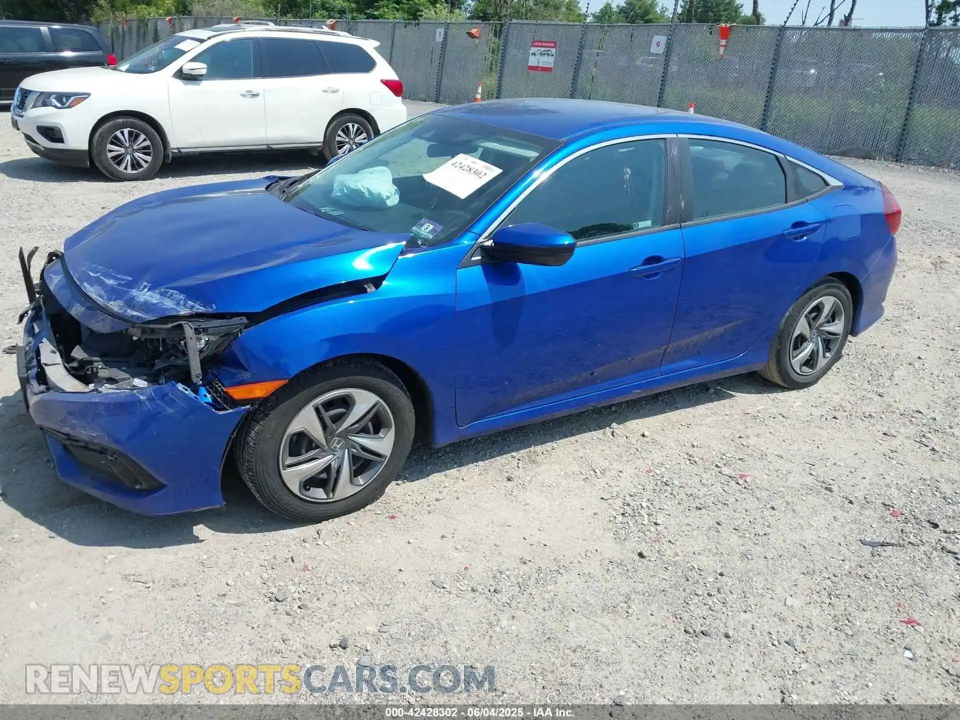 2 Photograph of a damaged car 2HGFC2F69KH538933 HONDA CIVIC 2019