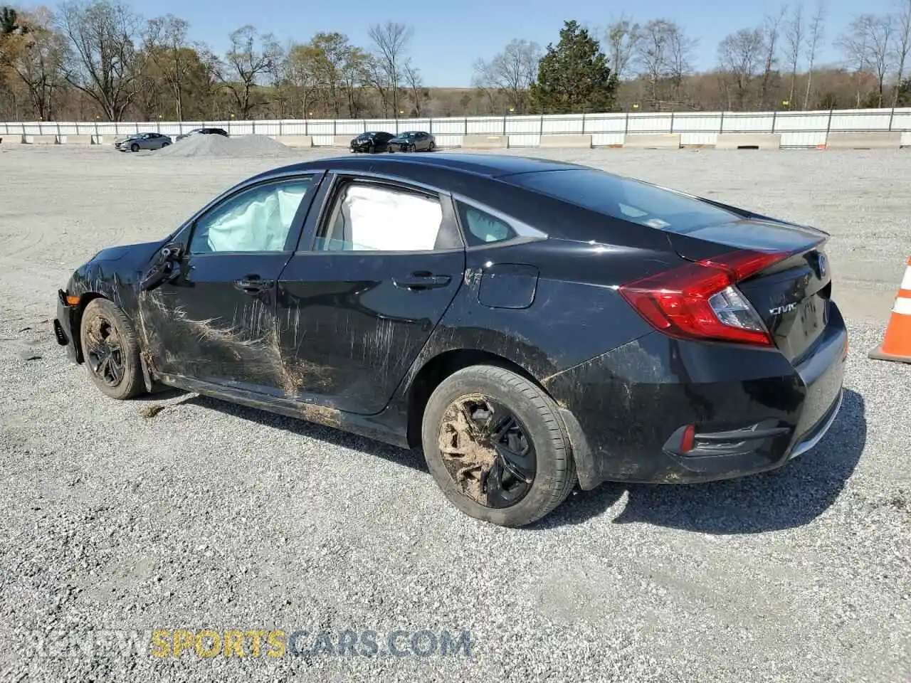 2 Photograph of a damaged car 2HGFC2F69KH582933 HONDA CIVIC 2019
