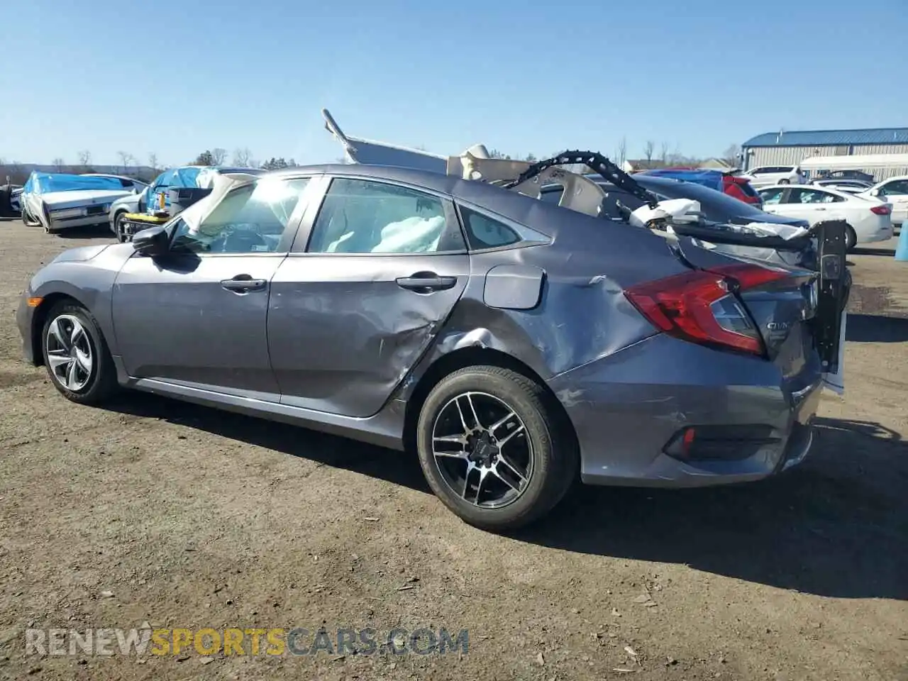 2 Photograph of a damaged car 2HGFC2F6XKH558530 HONDA CIVIC 2019