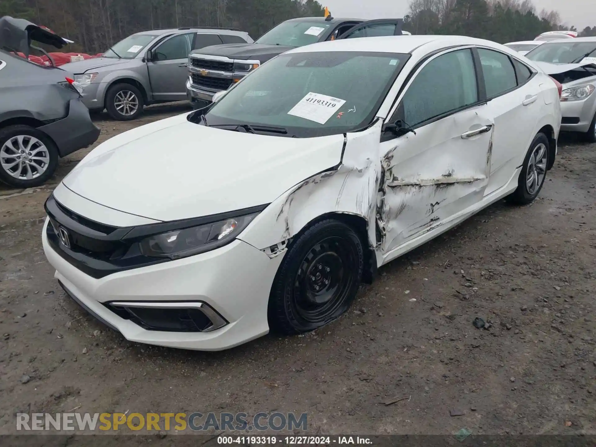 2 Photograph of a damaged car 2HGFC2F6XKH560830 HONDA CIVIC 2019