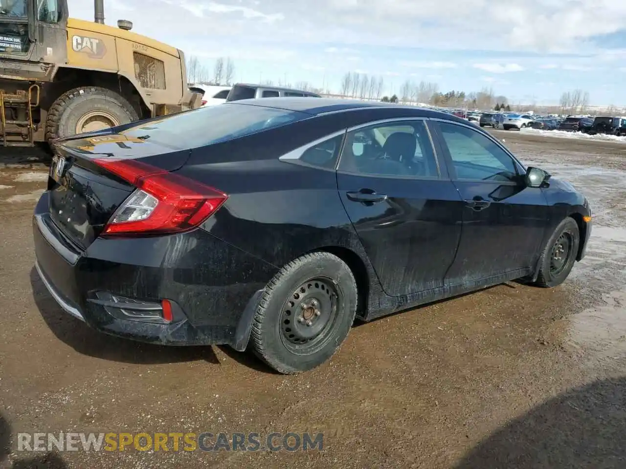 3 Photograph of a damaged car 2HGFC2F73KH032300 HONDA CIVIC 2019