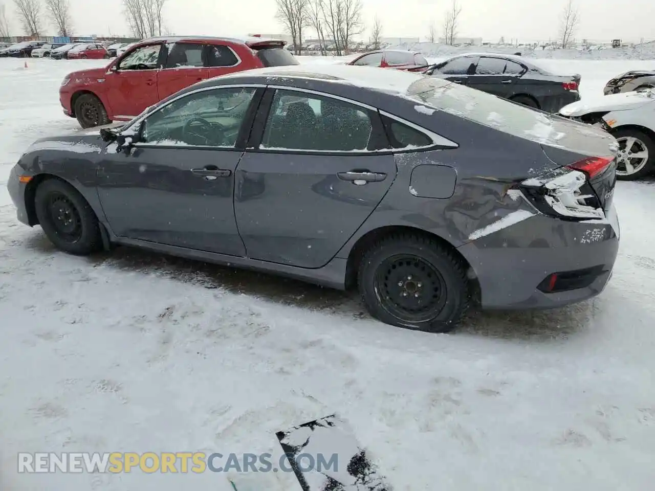 2 Photograph of a damaged car 2HGFC2F77KH034647 HONDA CIVIC 2019