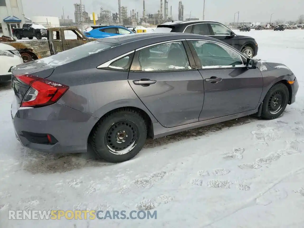3 Photograph of a damaged car 2HGFC2F77KH034647 HONDA CIVIC 2019