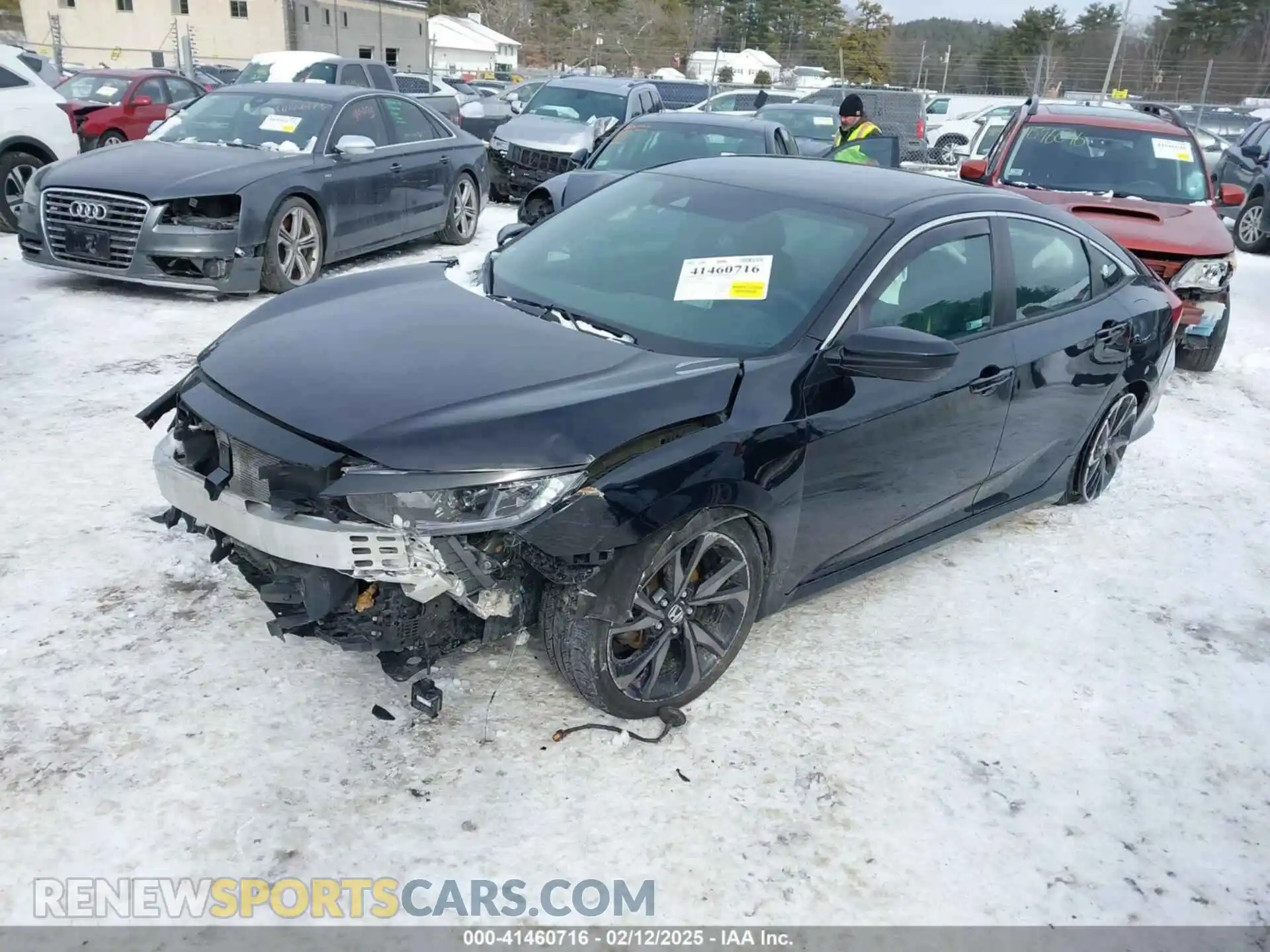 2 Photograph of a damaged car 2HGFC2F80KH515476 HONDA CIVIC 2019