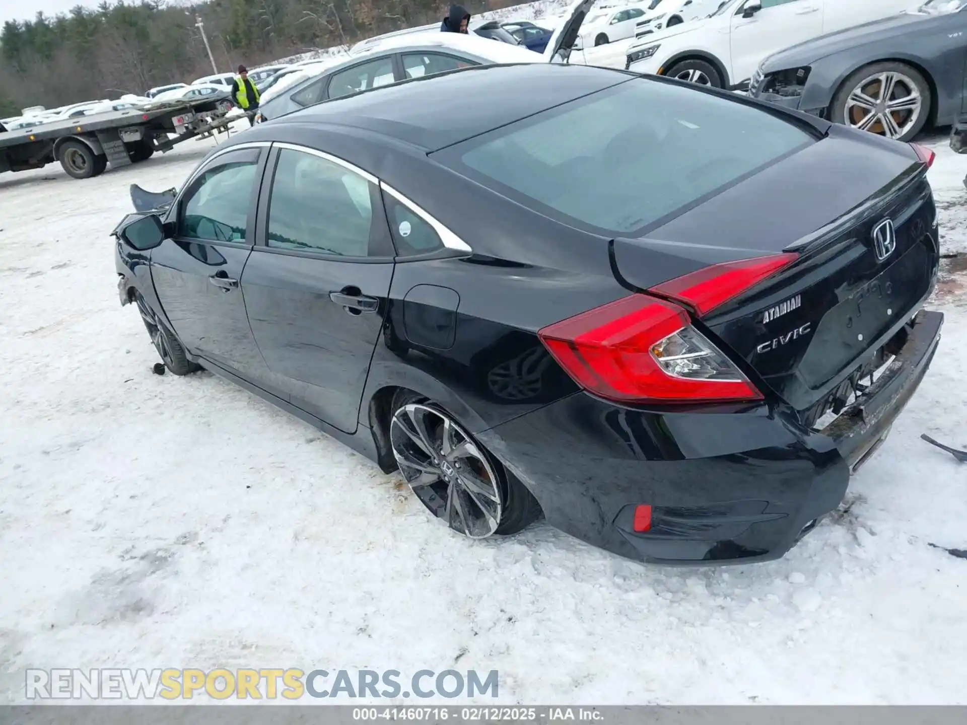 3 Photograph of a damaged car 2HGFC2F80KH515476 HONDA CIVIC 2019