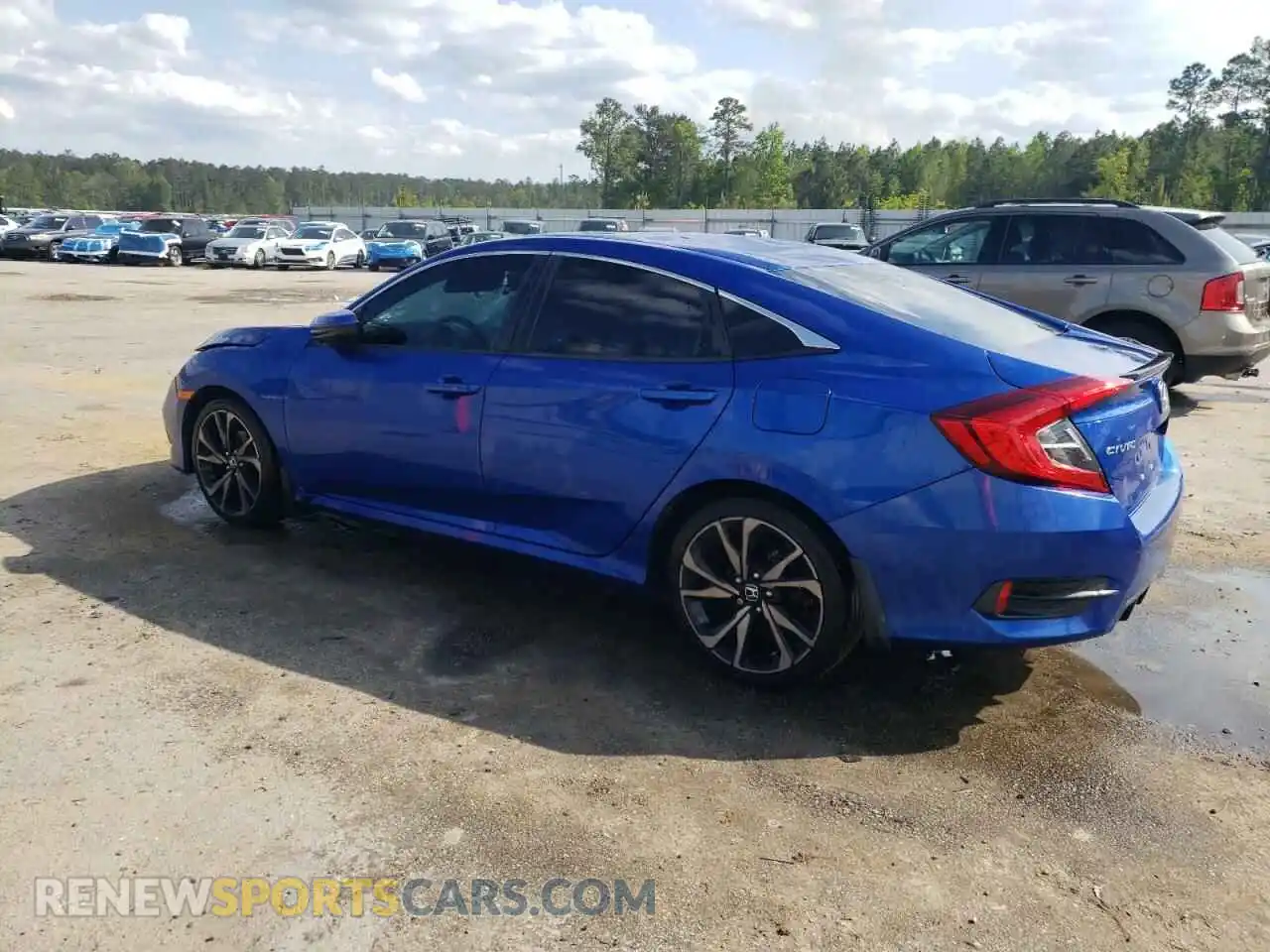 2 Photograph of a damaged car 2HGFC2F80KH521441 HONDA CIVIC 2019
