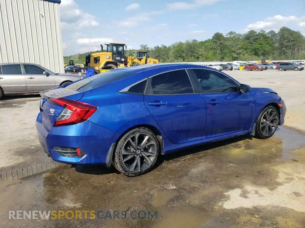 3 Photograph of a damaged car 2HGFC2F80KH521441 HONDA CIVIC 2019