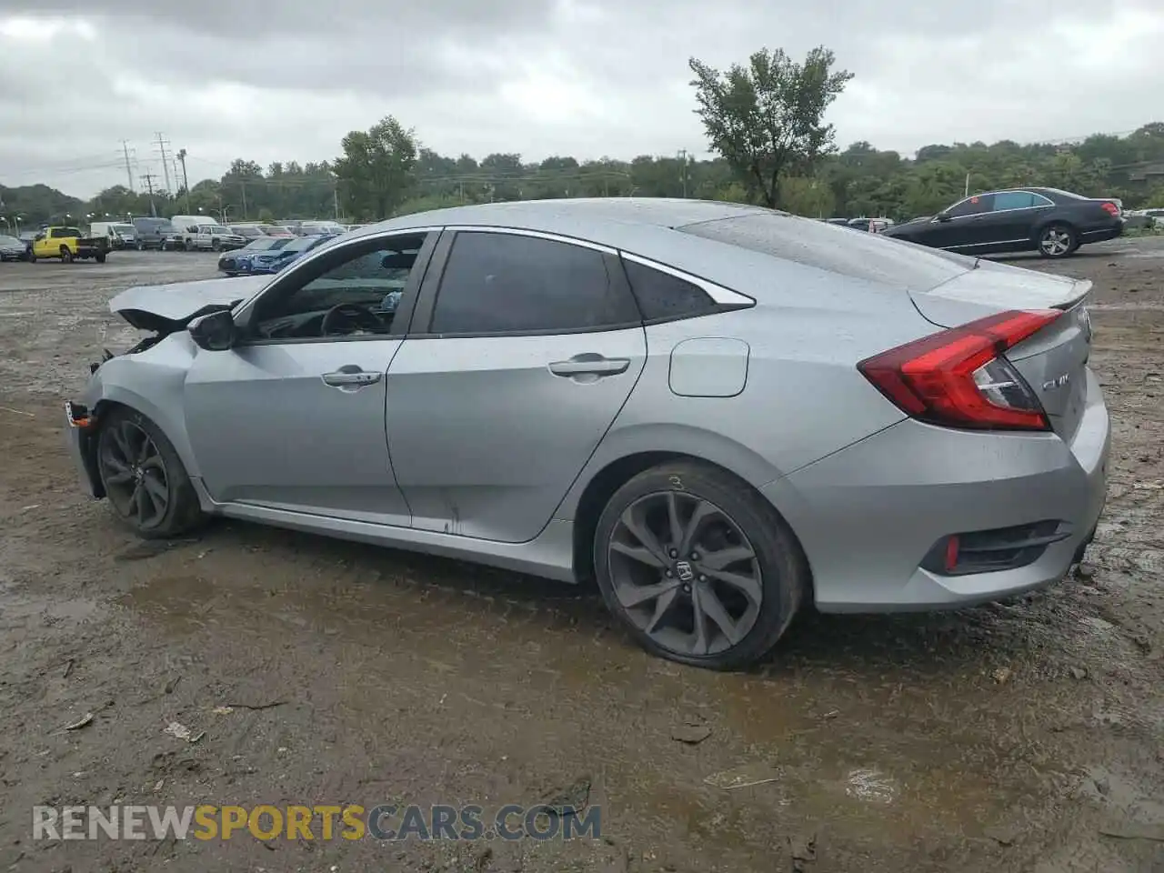 2 Photograph of a damaged car 2HGFC2F80KH583583 HONDA CIVIC 2019