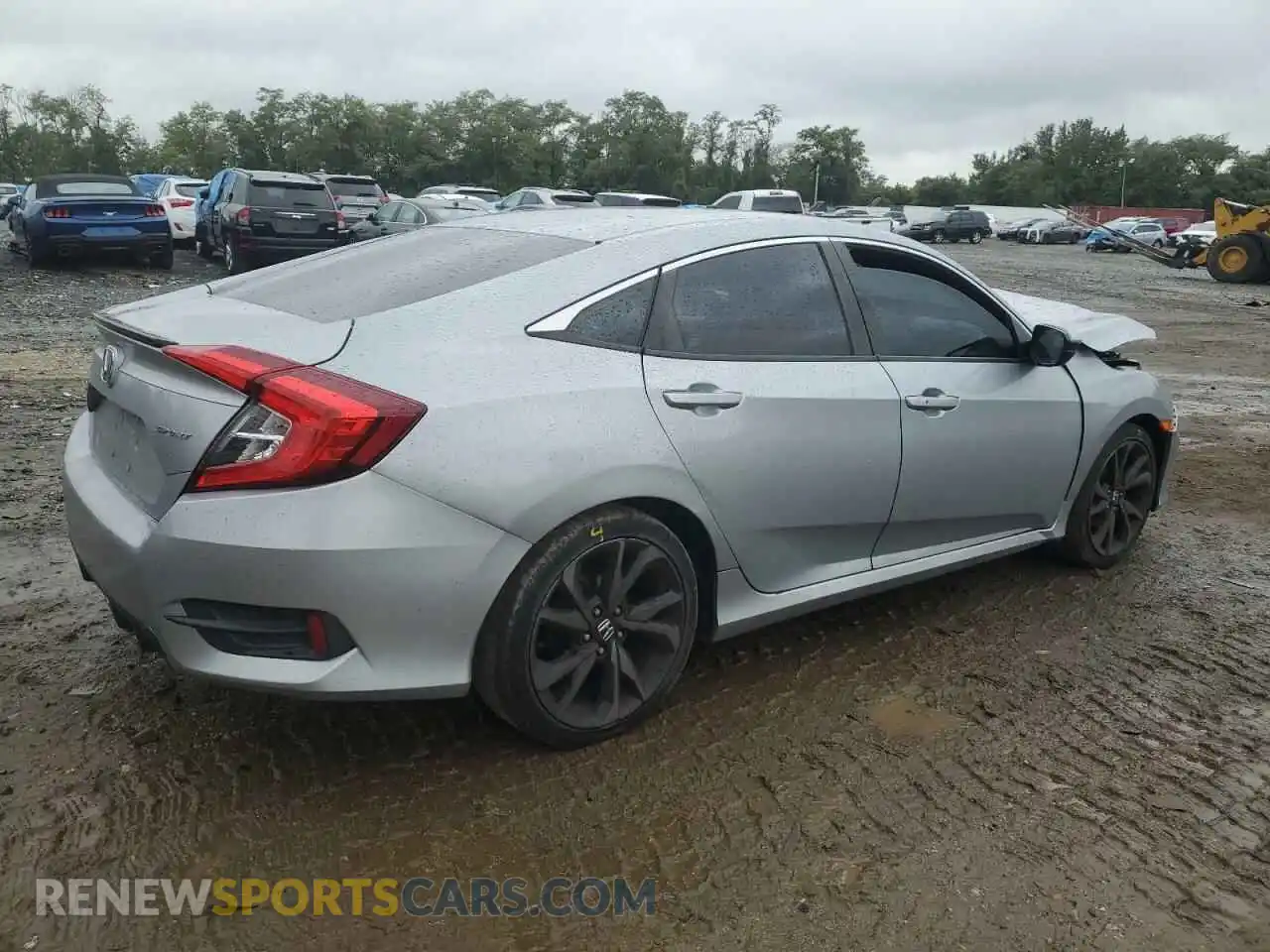 3 Photograph of a damaged car 2HGFC2F80KH583583 HONDA CIVIC 2019
