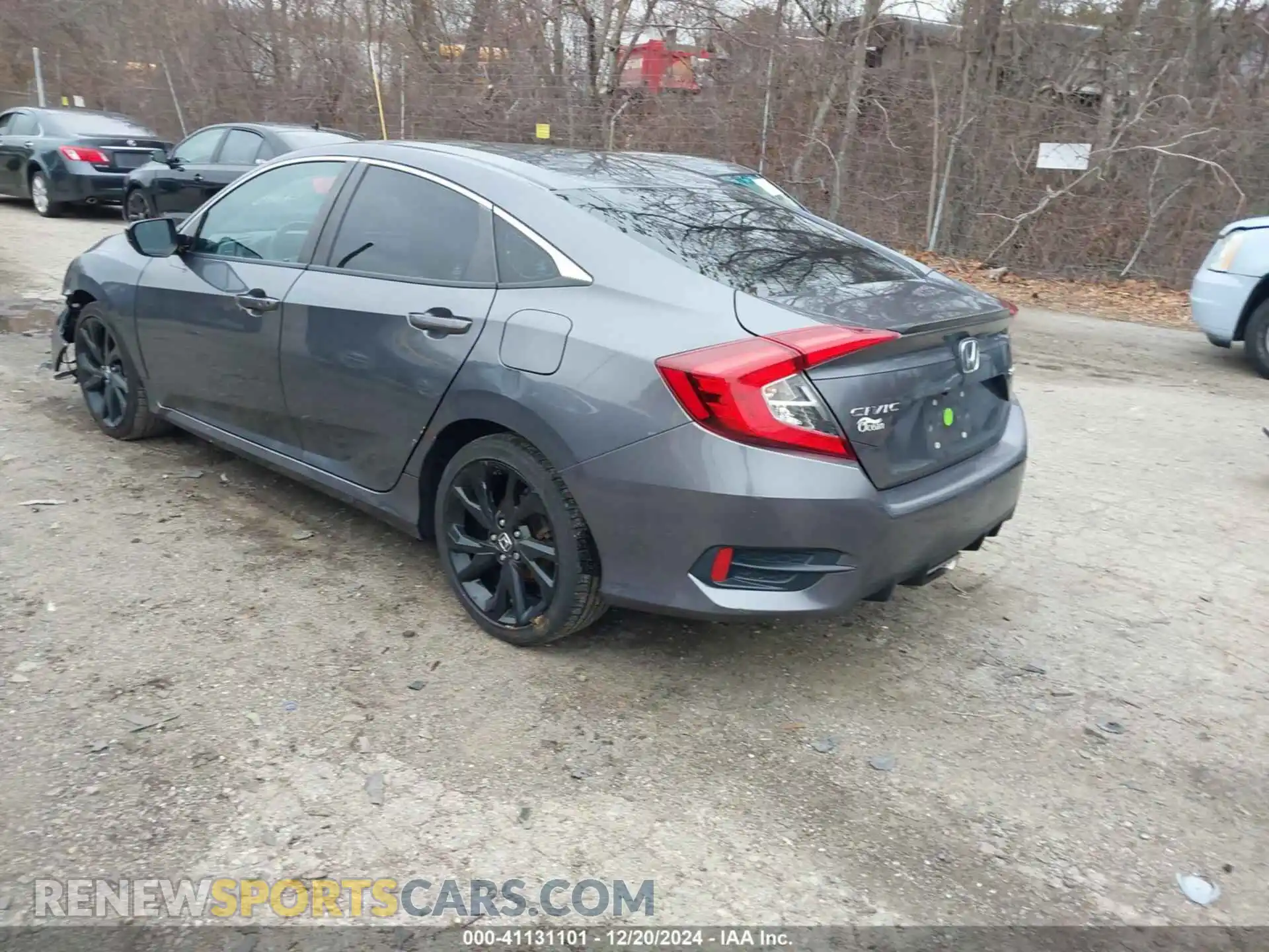 3 Photograph of a damaged car 2HGFC2F80KH592798 HONDA CIVIC 2019