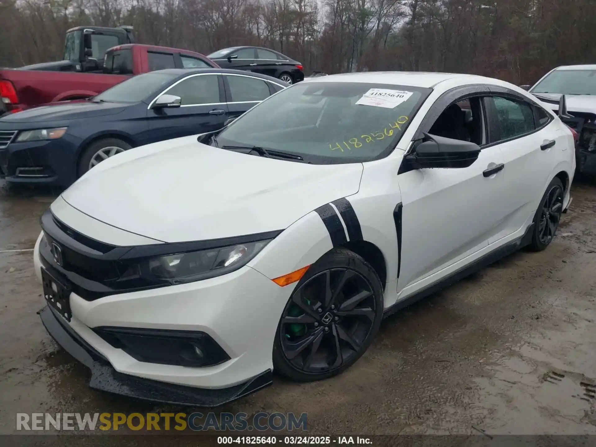 2 Photograph of a damaged car 2HGFC2F80KH605100 HONDA CIVIC 2019