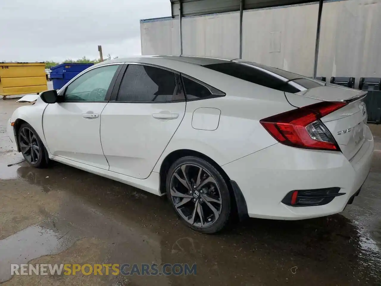 2 Photograph of a damaged car 2HGFC2F81KH518239 HONDA CIVIC 2019