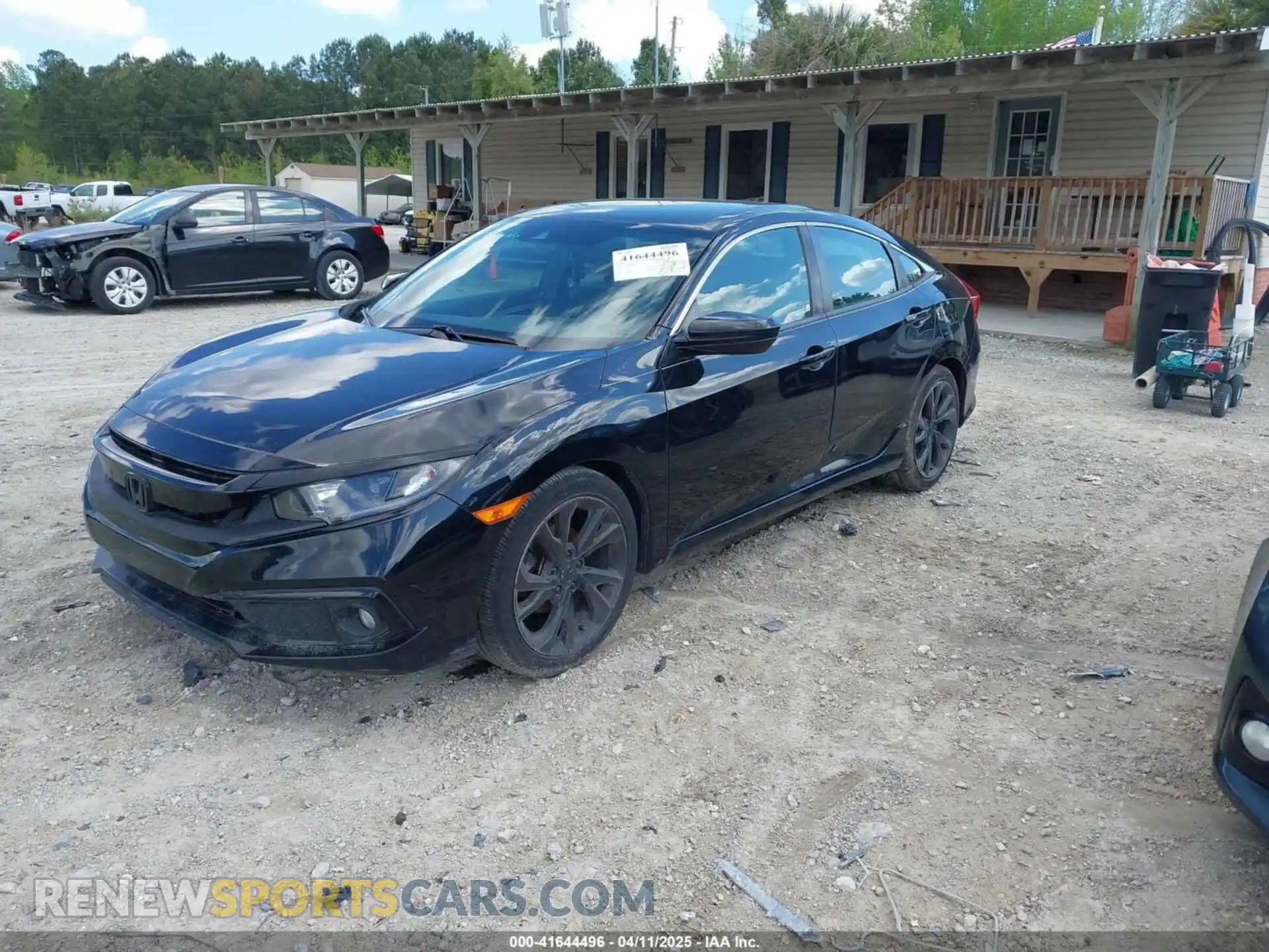2 Photograph of a damaged car 2HGFC2F81KH548051 HONDA CIVIC 2019