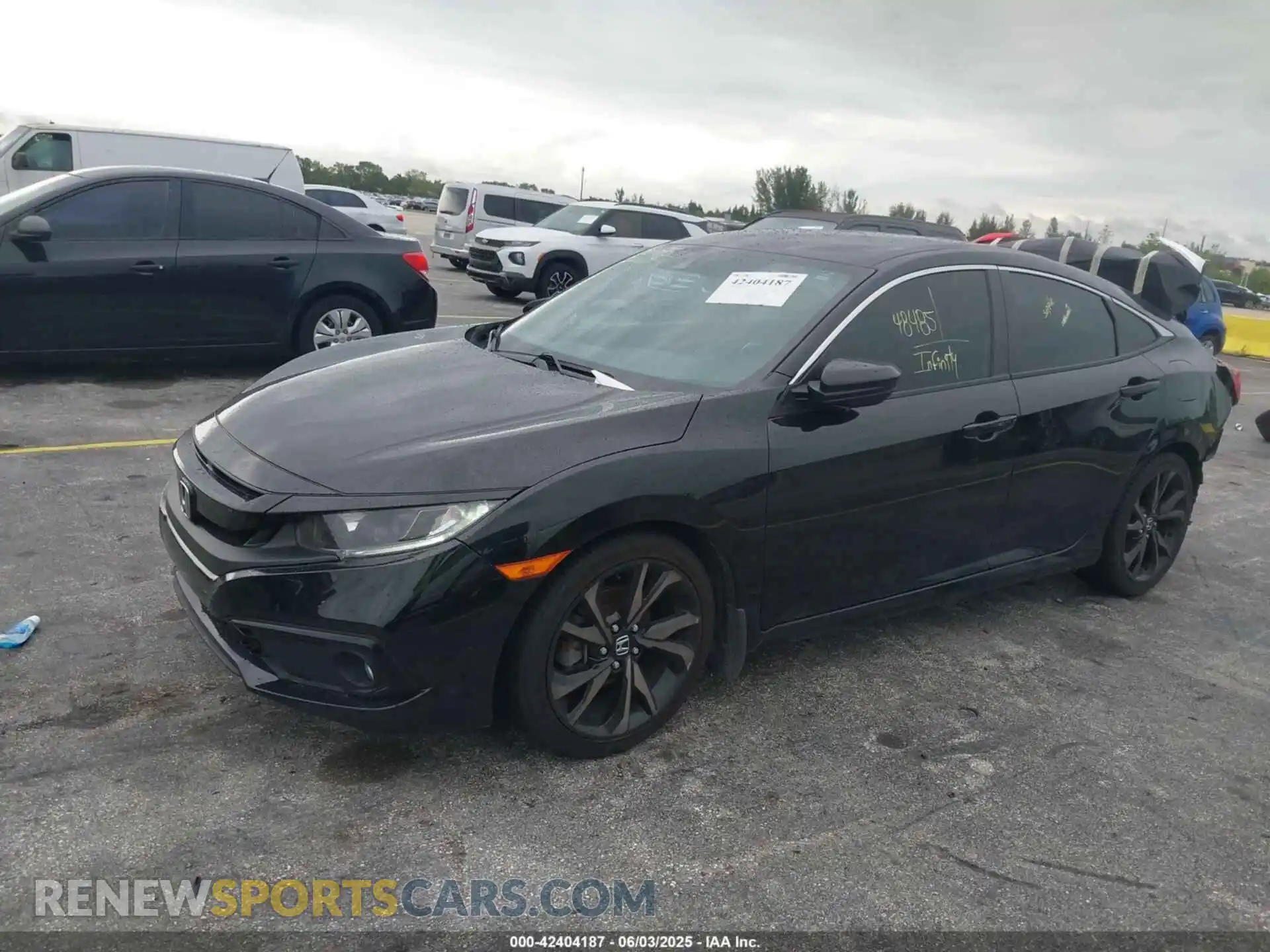 2 Фотография поврежденного автомобиля 2HGFC2F82KH545479 HONDA CIVIC 2019