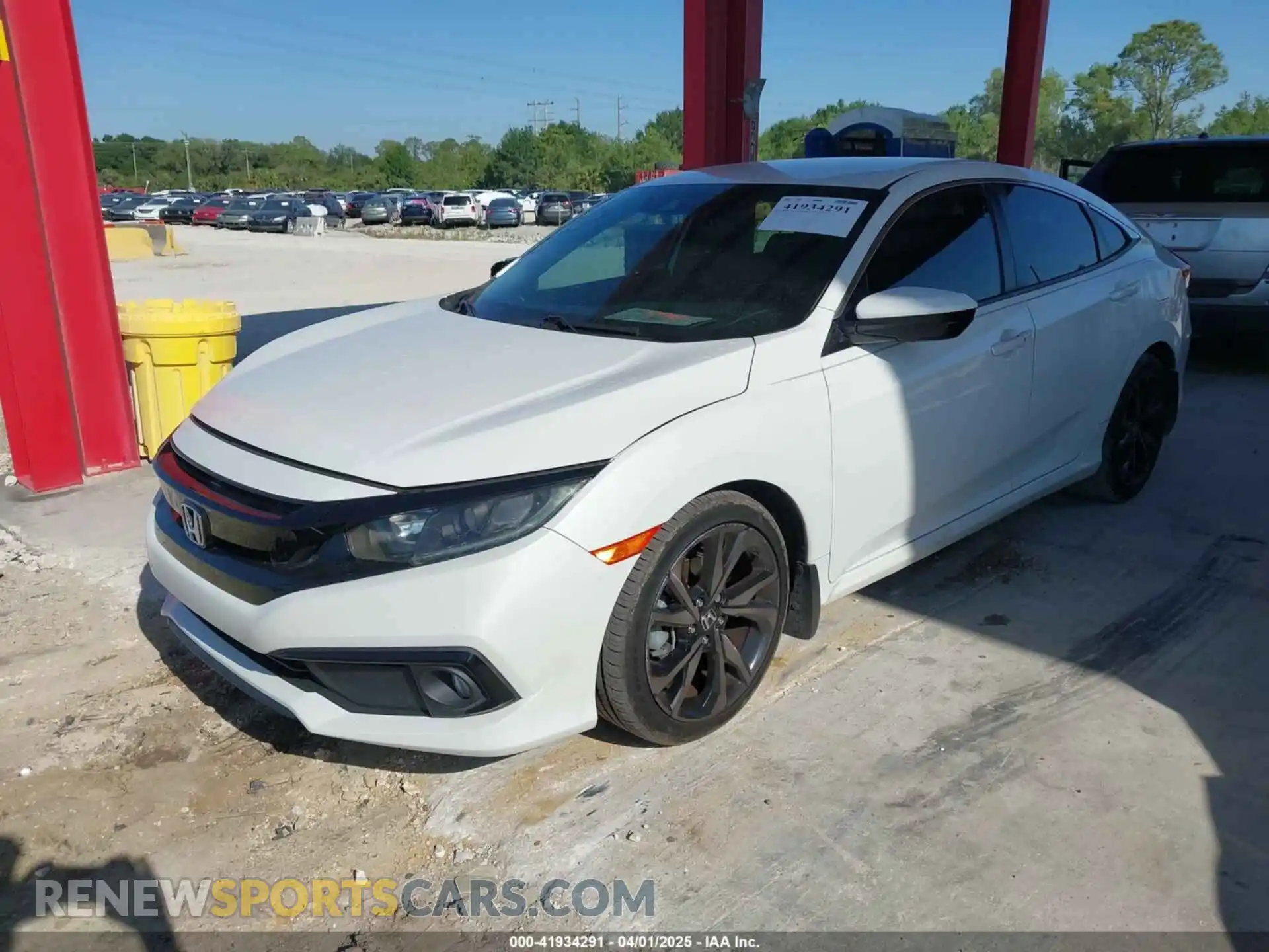 2 Photograph of a damaged car 2HGFC2F83KH509185 HONDA CIVIC 2019