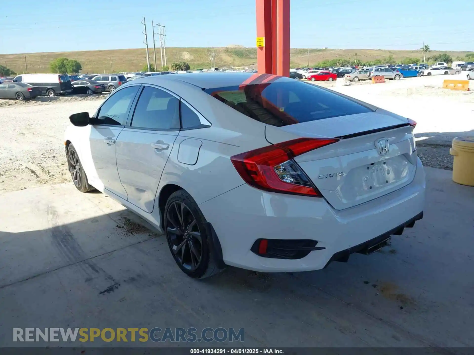 3 Photograph of a damaged car 2HGFC2F83KH509185 HONDA CIVIC 2019
