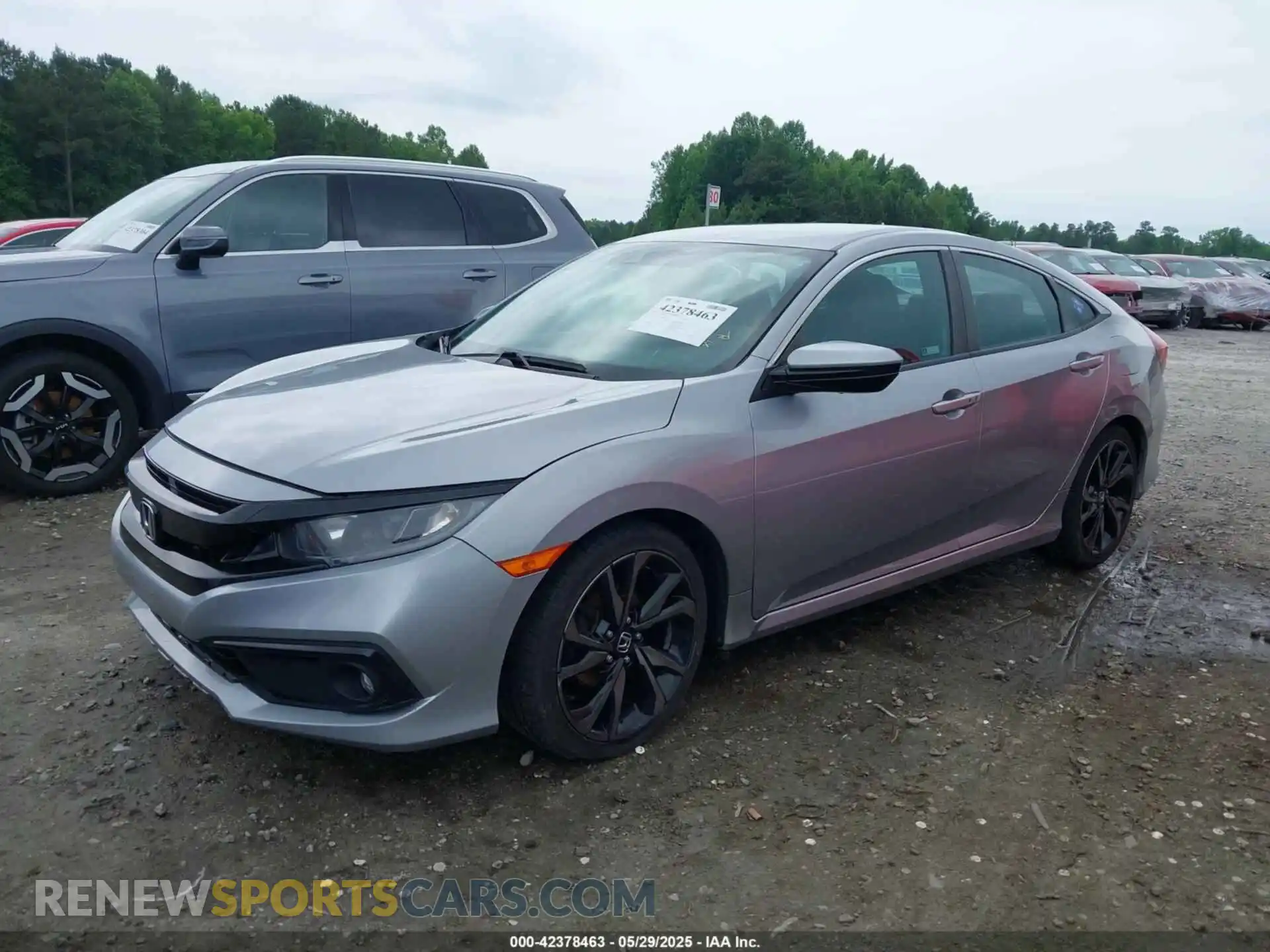 2 Photograph of a damaged car 2HGFC2F83KH527766 HONDA CIVIC 2019