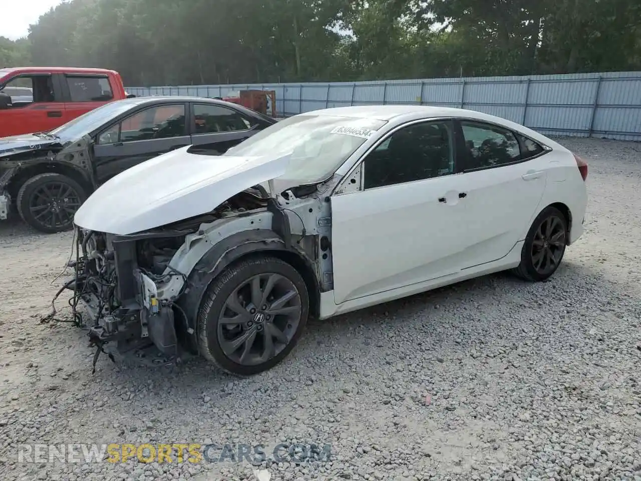 1 Фотография поврежденного автомобиля 2HGFC2F83KH569998 HONDA CIVIC 2019