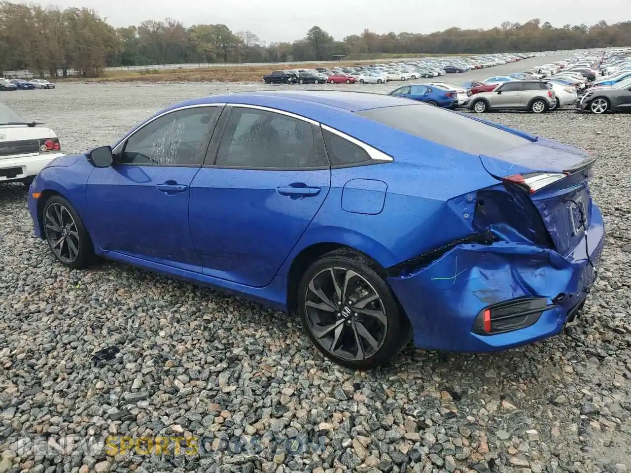 2 Photograph of a damaged car 2HGFC2F84KH577527 HONDA CIVIC 2019