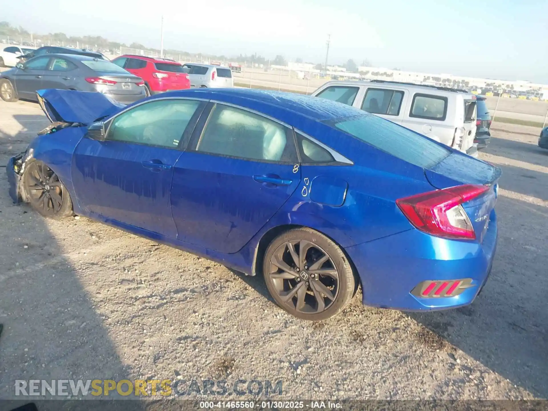 3 Photograph of a damaged car 2HGFC2F84KH586468 HONDA CIVIC 2019