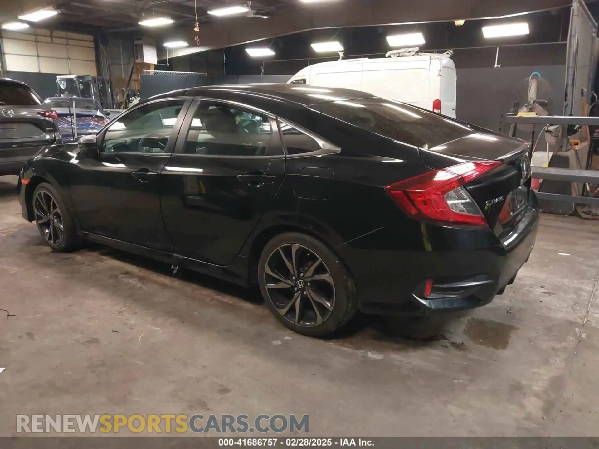 3 Photograph of a damaged car 2HGFC2F84KH590469 HONDA CIVIC 2019