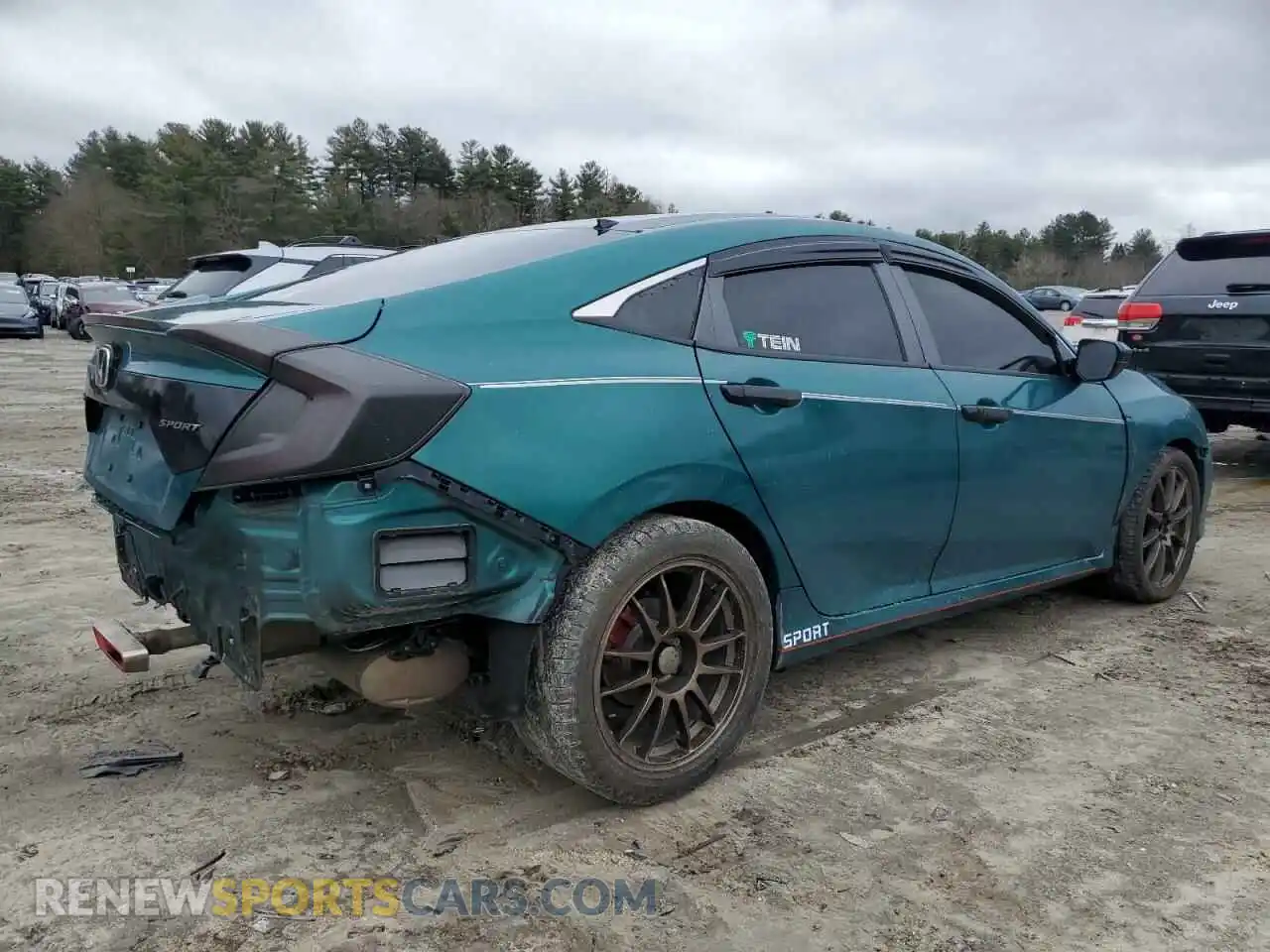 3 Photograph of a damaged car 2HGFC2F85KH539837 HONDA CIVIC 2019
