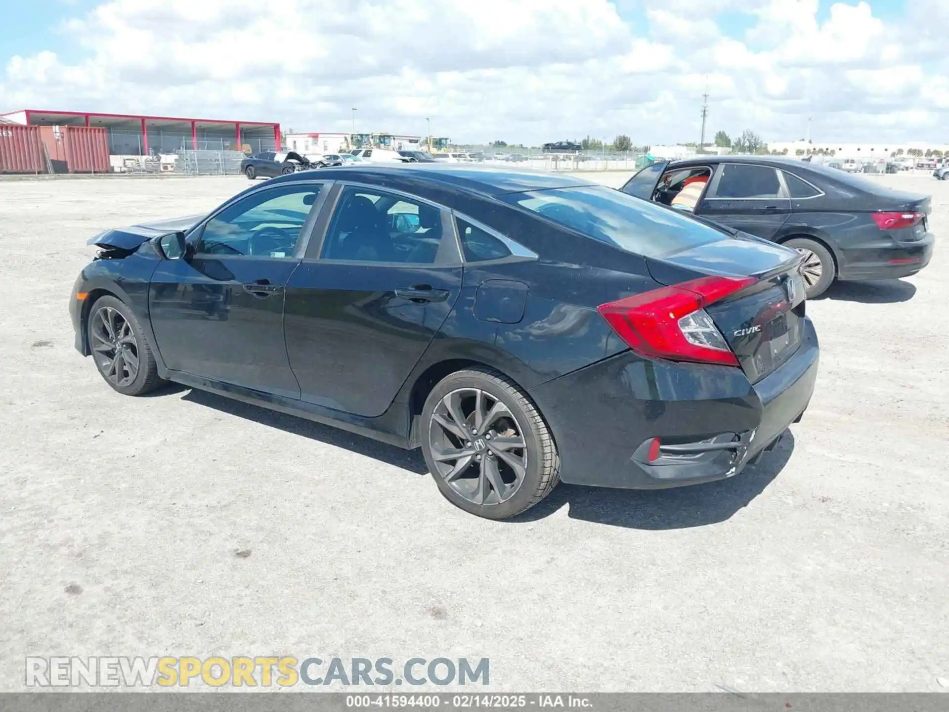 3 fotografías del automóvil dañado 2HGFC2F85KH561644 HONDA CIVIC 2019