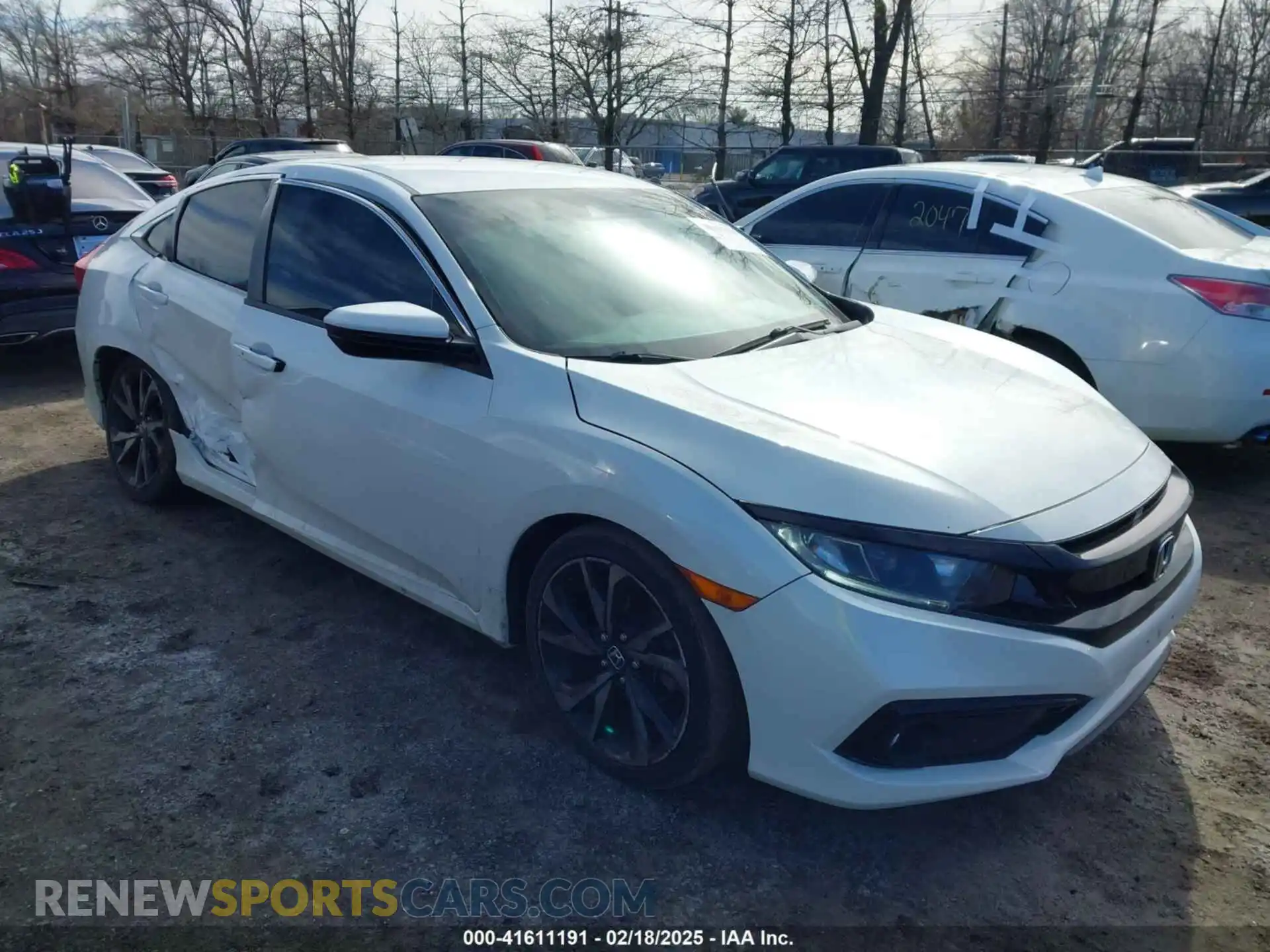 1 Photograph of a damaged car 2HGFC2F85KH583000 HONDA CIVIC 2019