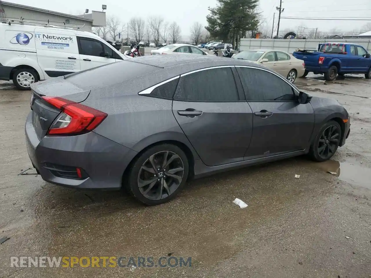 3 Photograph of a damaged car 2HGFC2F86KH503106 HONDA CIVIC 2019