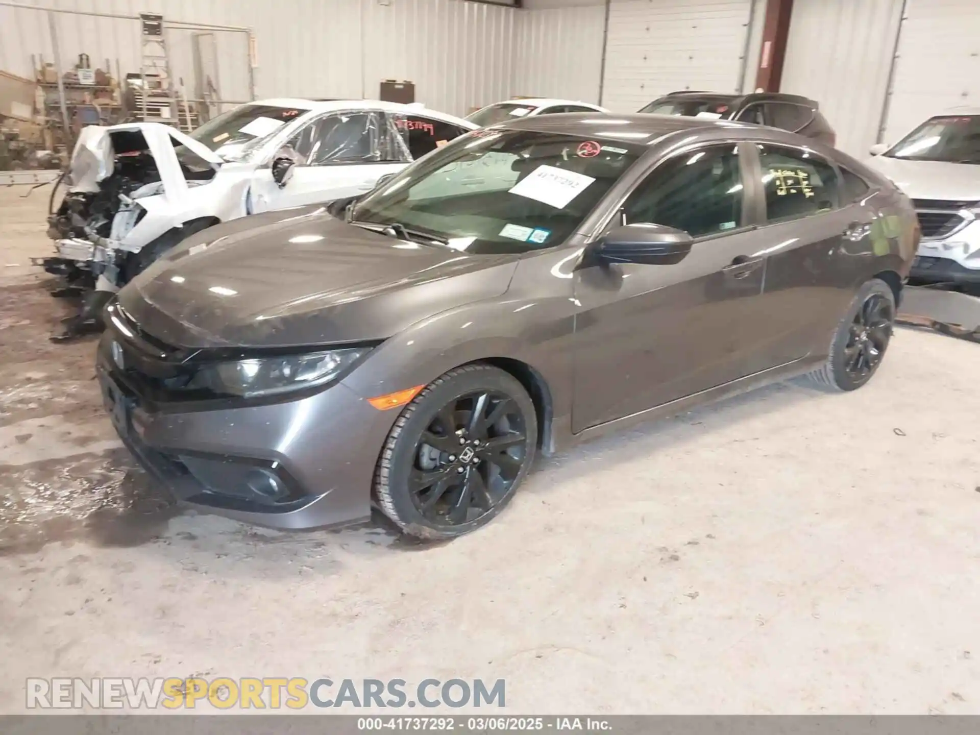 2 Photograph of a damaged car 2HGFC2F87KH549737 HONDA CIVIC 2019