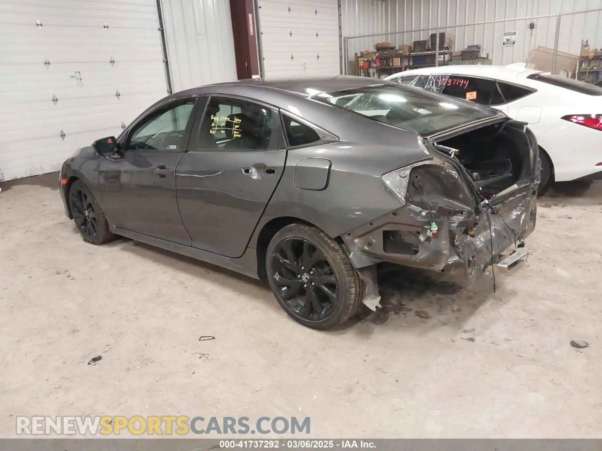 3 Photograph of a damaged car 2HGFC2F87KH549737 HONDA CIVIC 2019