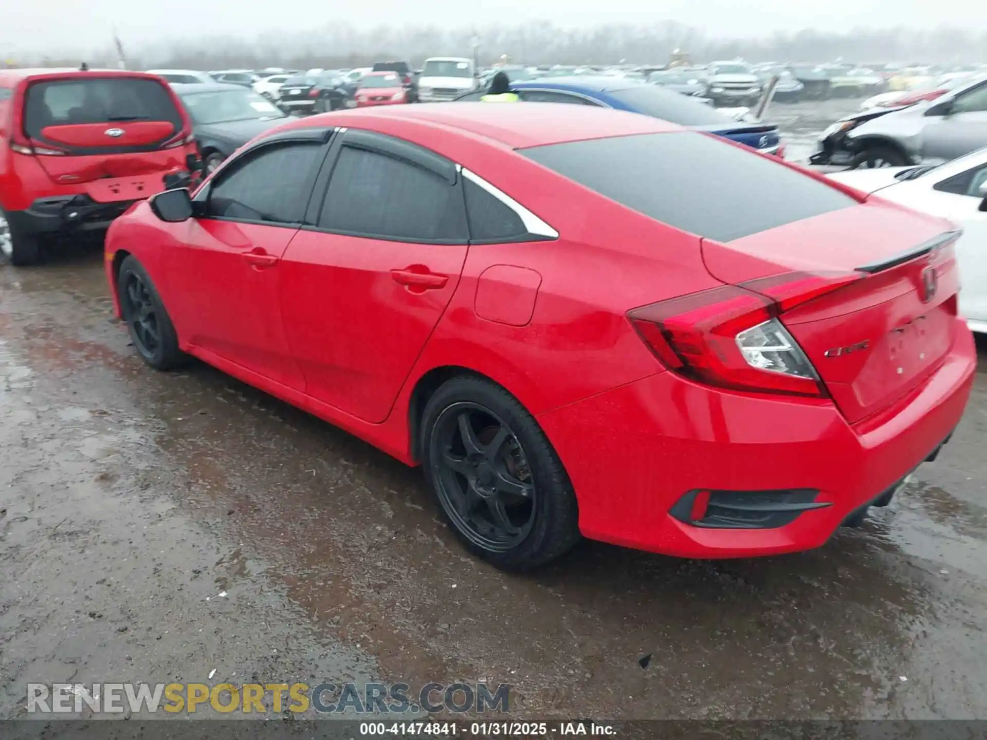 3 Photograph of a damaged car 2HGFC2F87KH598114 HONDA CIVIC 2019