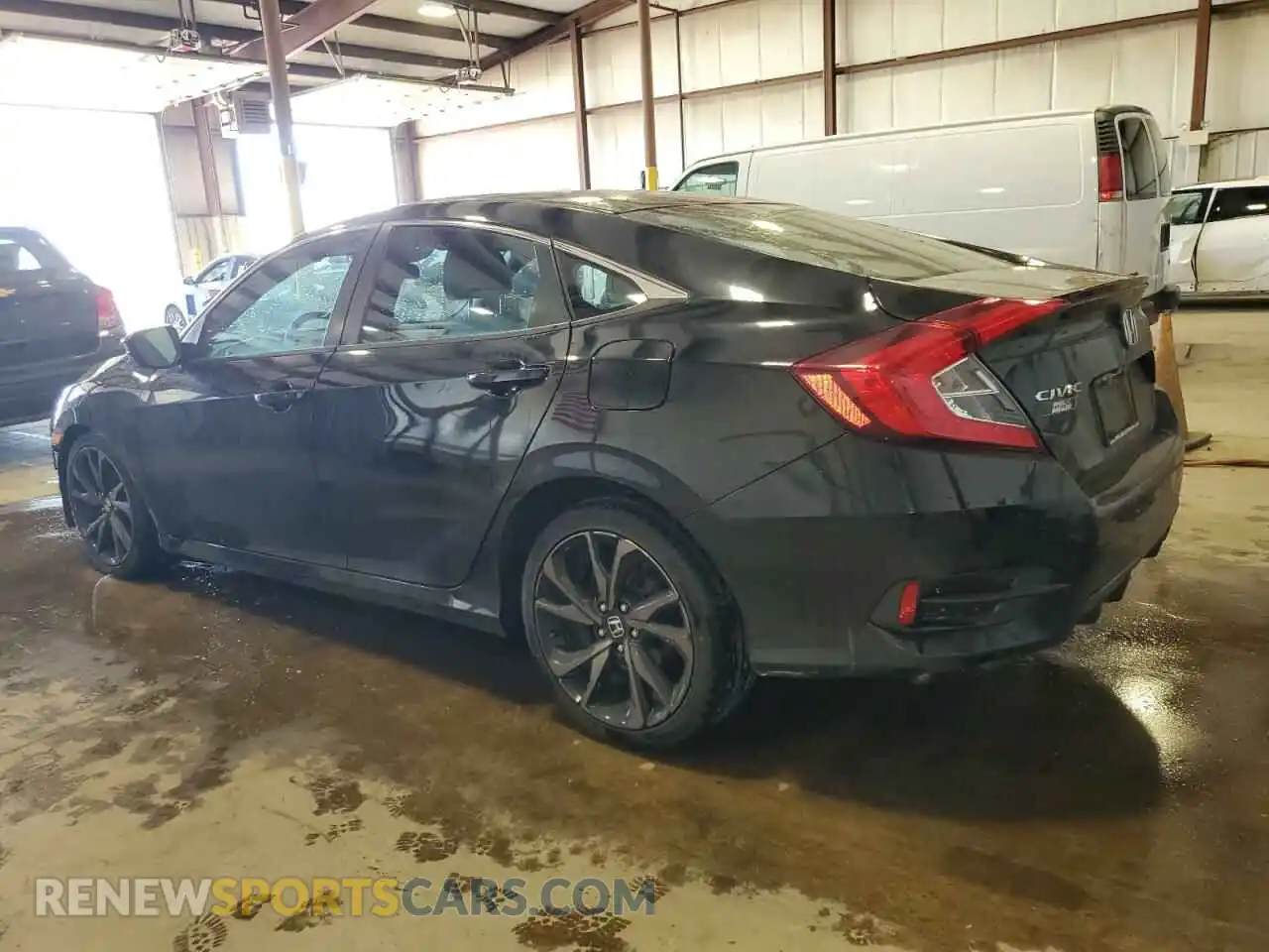 2 Фотография поврежденного автомобиля 2HGFC2F88KH514138 HONDA CIVIC 2019