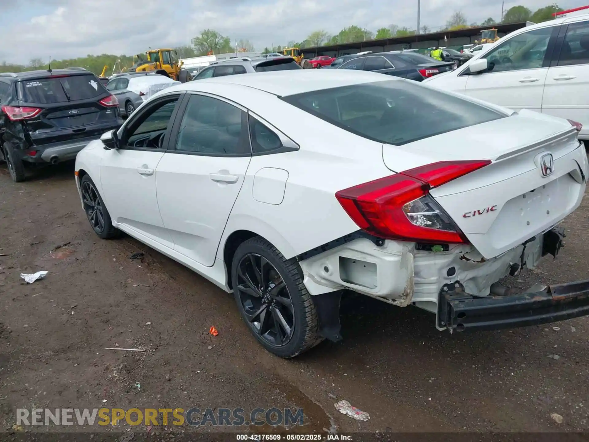 3 Photograph of a damaged car 2HGFC2F88KH529643 HONDA CIVIC 2019