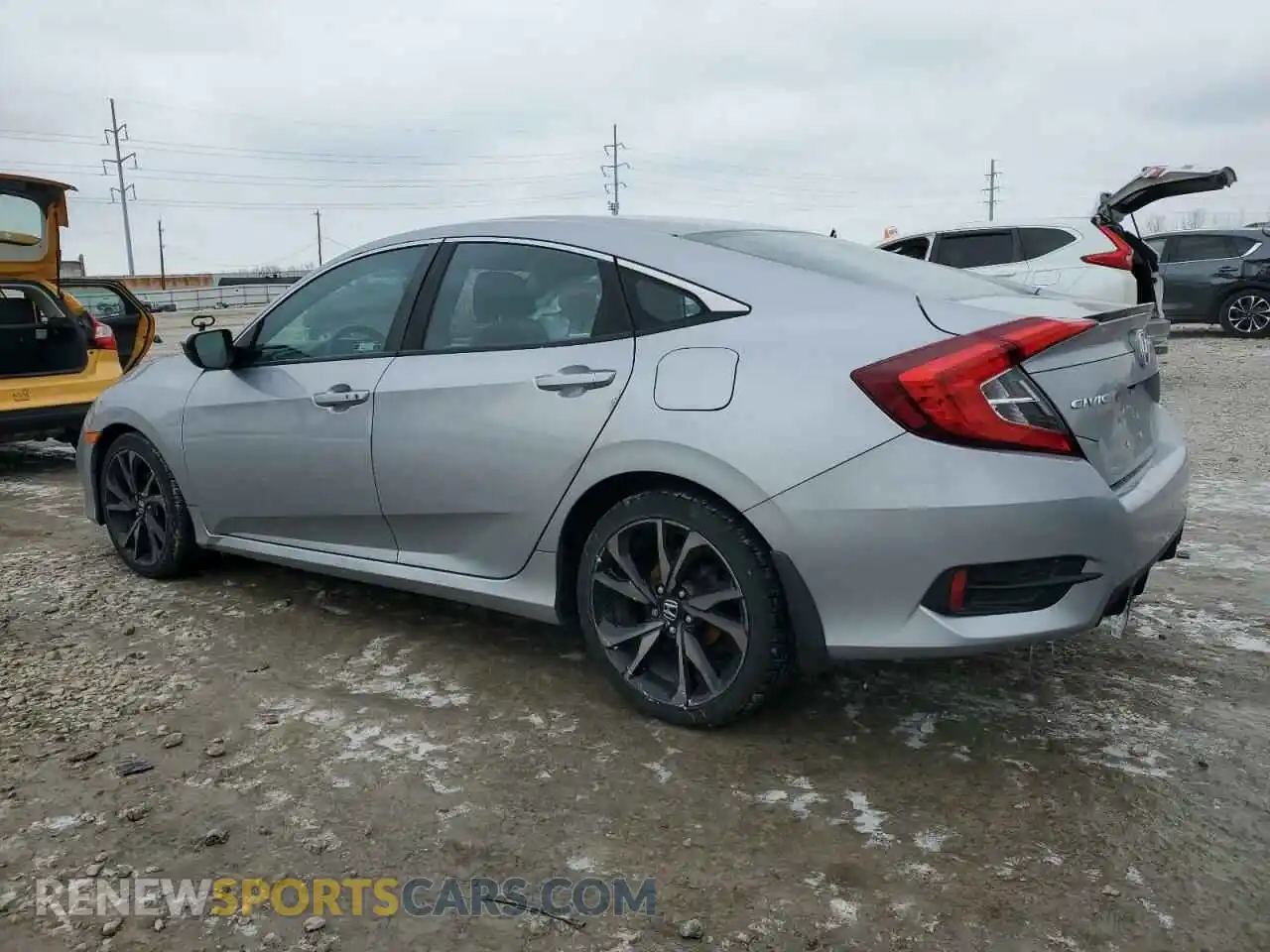 2 Photograph of a damaged car 2HGFC2F88KH551545 HONDA CIVIC 2019