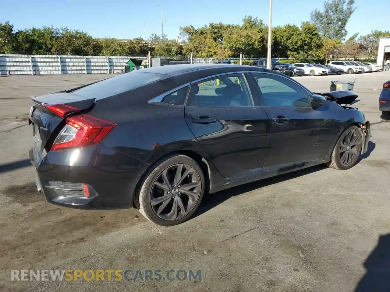 3 Photograph of a damaged car 2HGFC2F88KH600324 HONDA CIVIC 2019