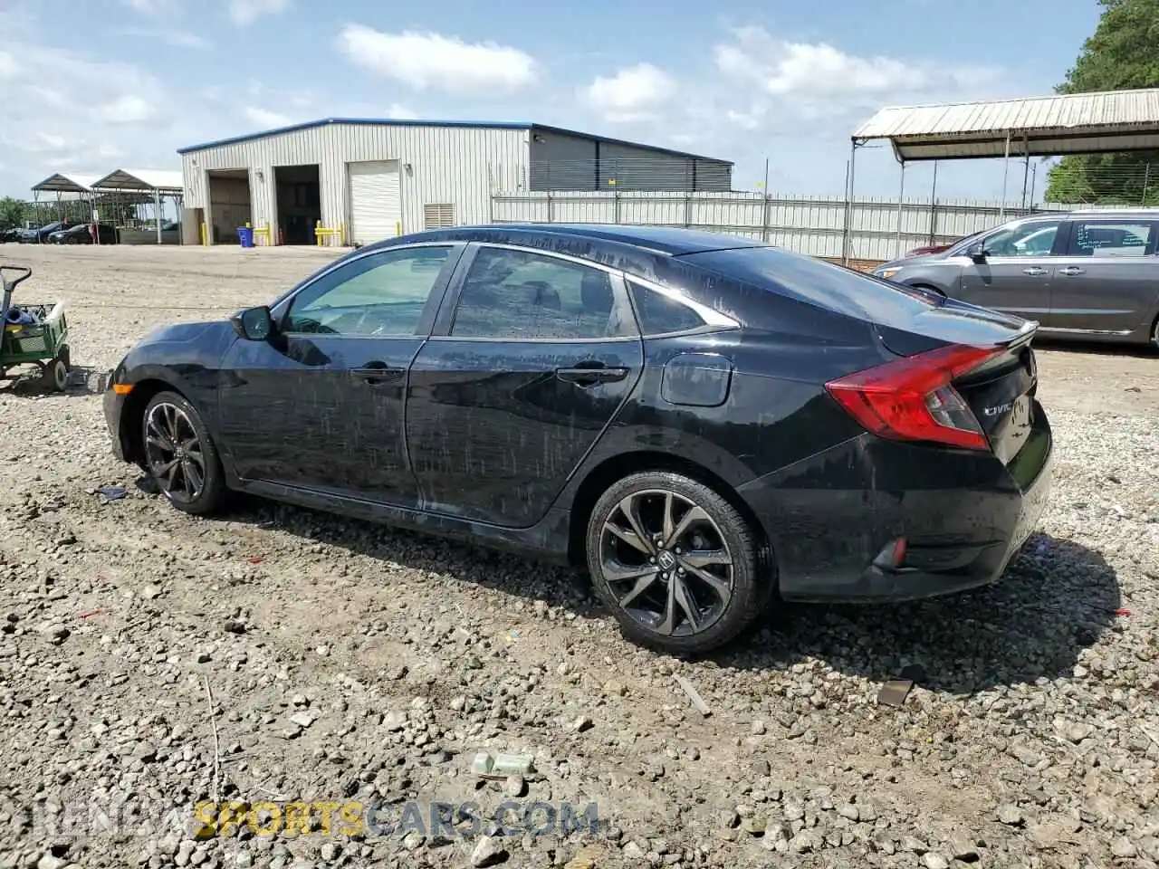 2 Photograph of a damaged car 2HGFC2F89KH531658 HONDA CIVIC 2019