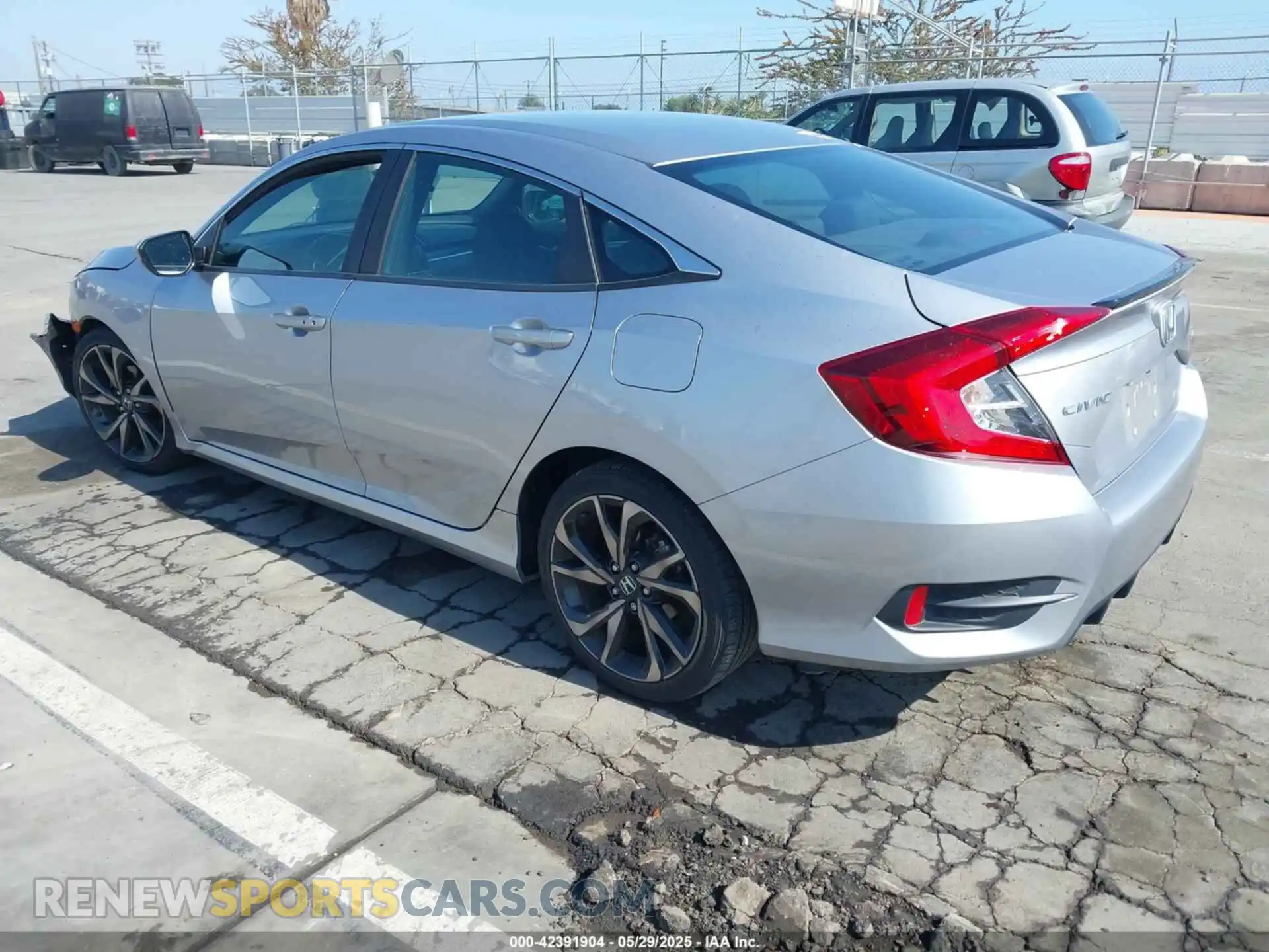 3 Photograph of a damaged car 2HGFC2F89KH531756 HONDA CIVIC 2019