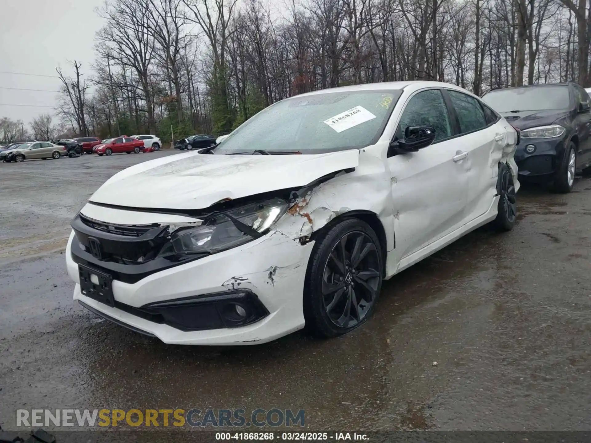 2 fotografías del automóvil dañado 2HGFC2F89KH537251 HONDA CIVIC 2019