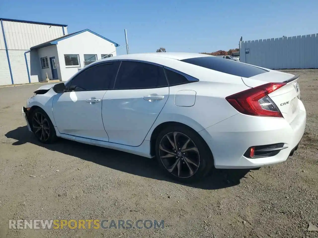 2 Photograph of a damaged car 2HGFC2F89KH568287 HONDA CIVIC 2019