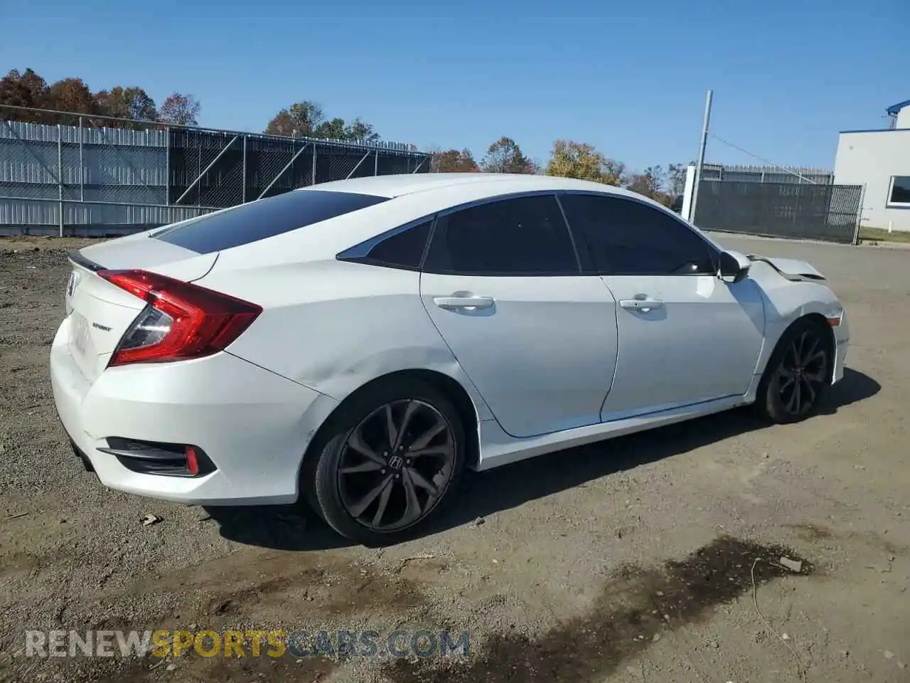 3 Photograph of a damaged car 2HGFC2F89KH568287 HONDA CIVIC 2019
