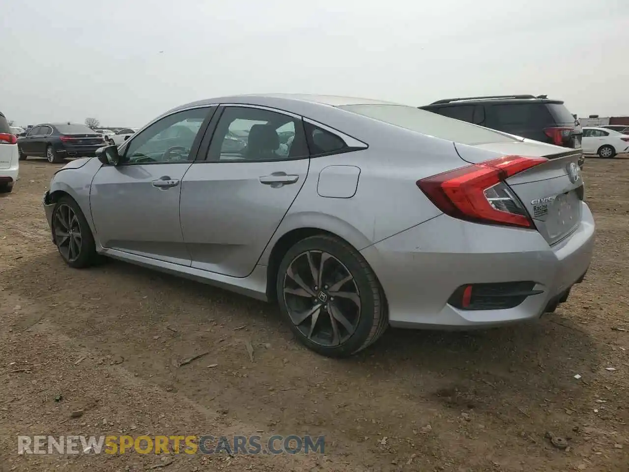 2 Photograph of a damaged car 2HGFC2F8XKH517042 HONDA CIVIC 2019