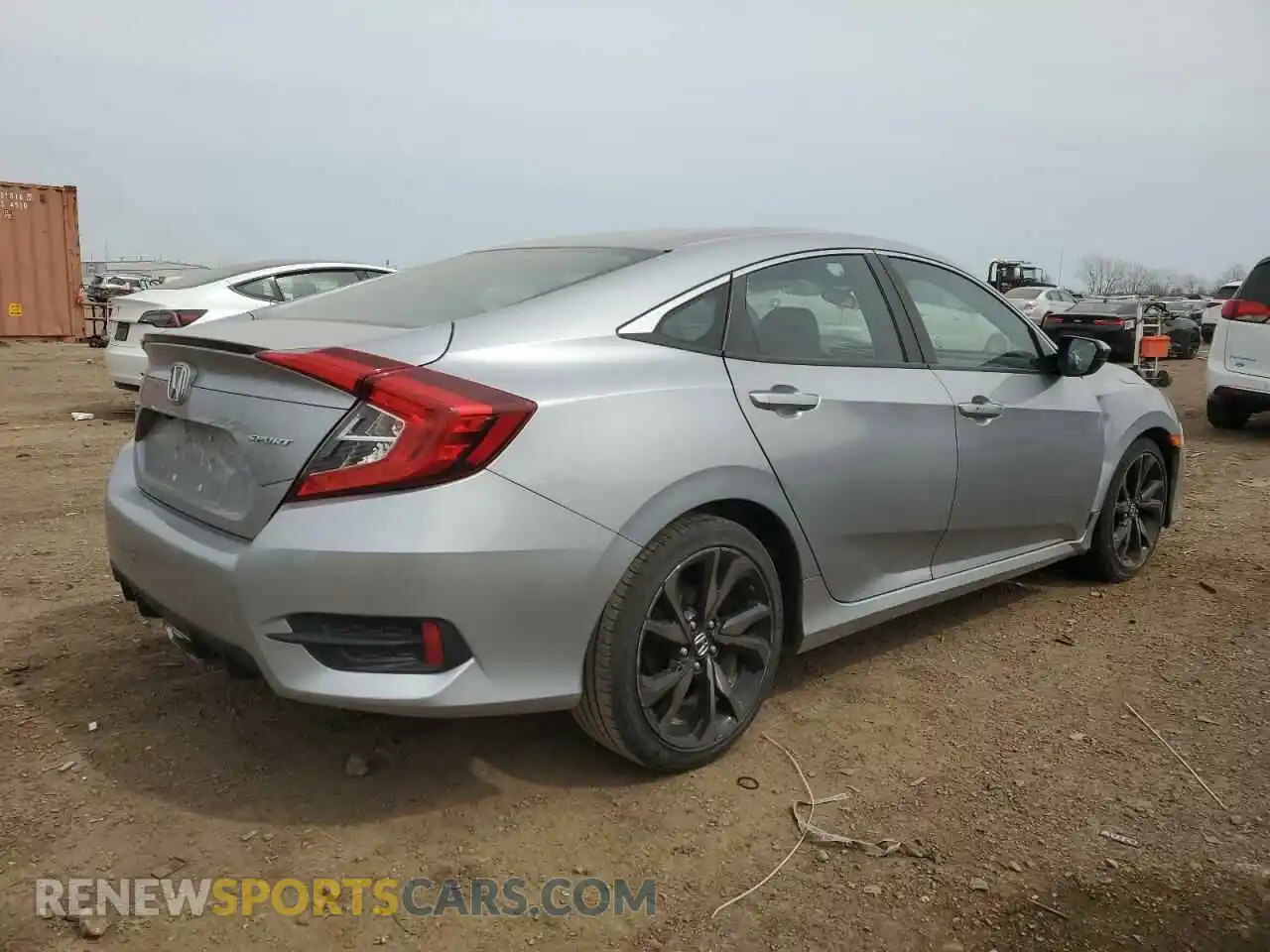 3 Photograph of a damaged car 2HGFC2F8XKH517042 HONDA CIVIC 2019