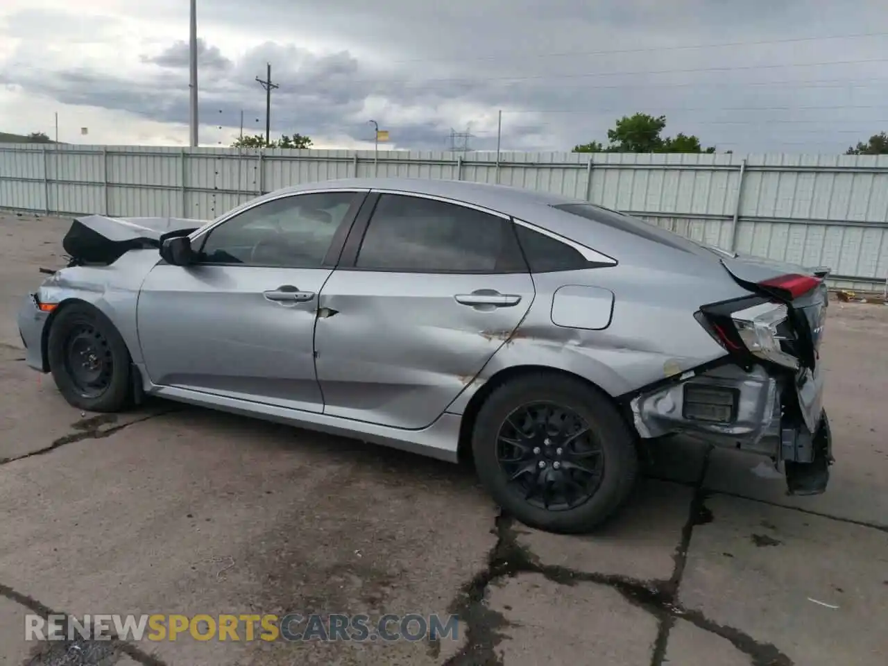 2 Photograph of a damaged car 2HGFC2F8XKH587740 HONDA CIVIC 2019