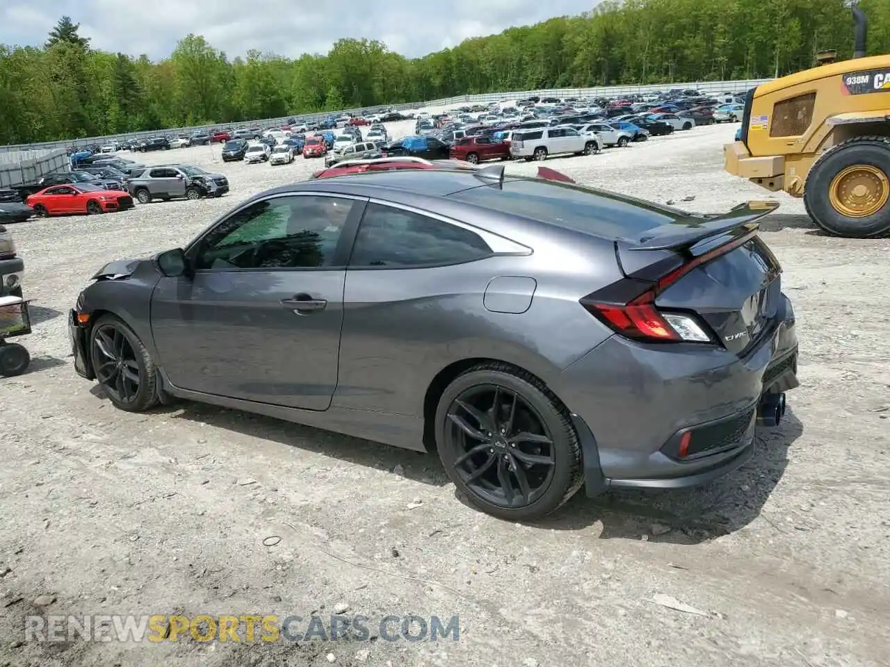 2 Photograph of a damaged car 2HGFC3A53KH752482 HONDA CIVIC 2019