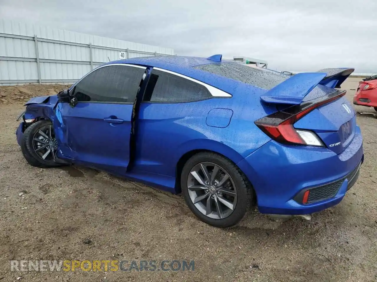 2 Photograph of a damaged car 2HGFC3B33KH352595 HONDA CIVIC 2019