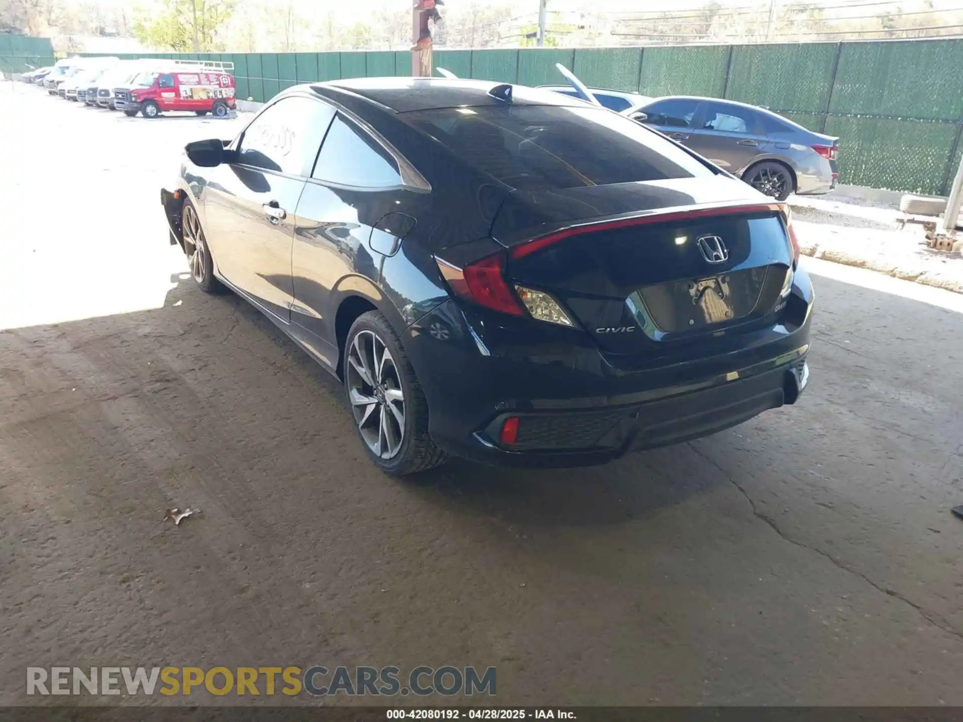 3 Photograph of a damaged car 2HGFC3B90KH355376 HONDA CIVIC 2019