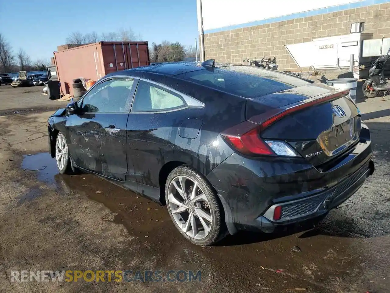 2 Photograph of a damaged car 2HGFC3B93KH354111 HONDA CIVIC 2019