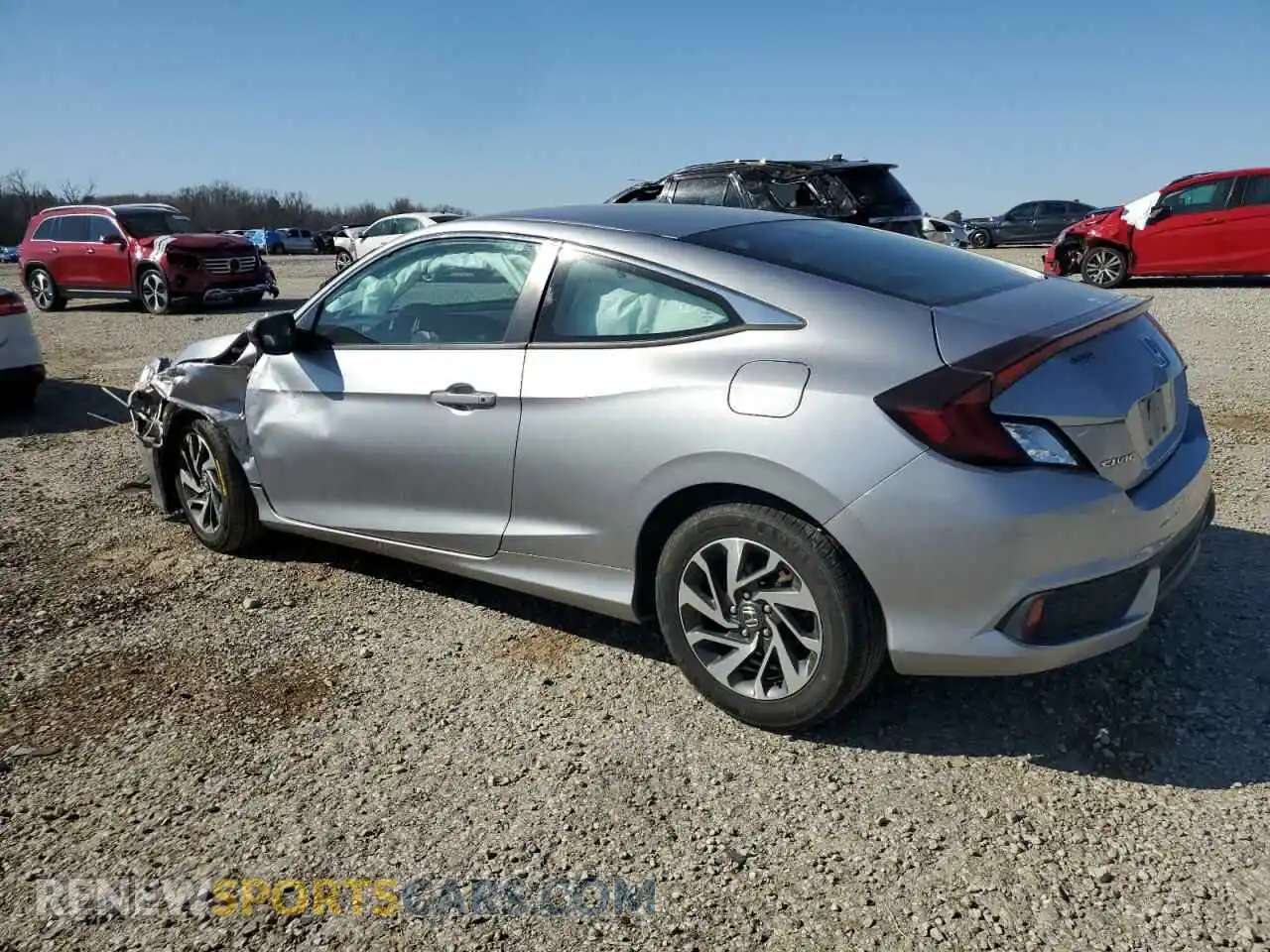 2 Photograph of a damaged car 2HGFC4B62KH307650 HONDA CIVIC 2019